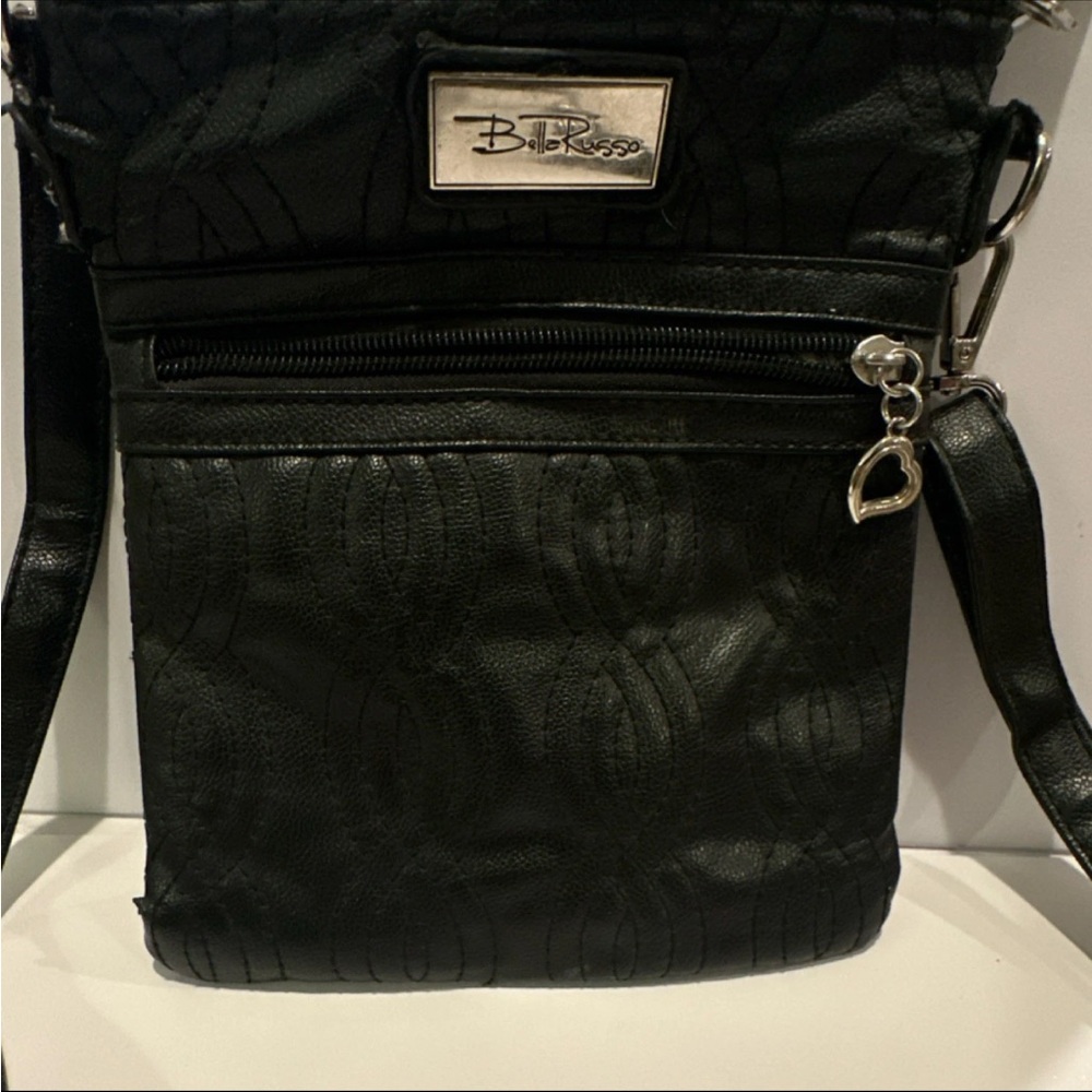 Black Shoulder Bag by B. L. R. Russo